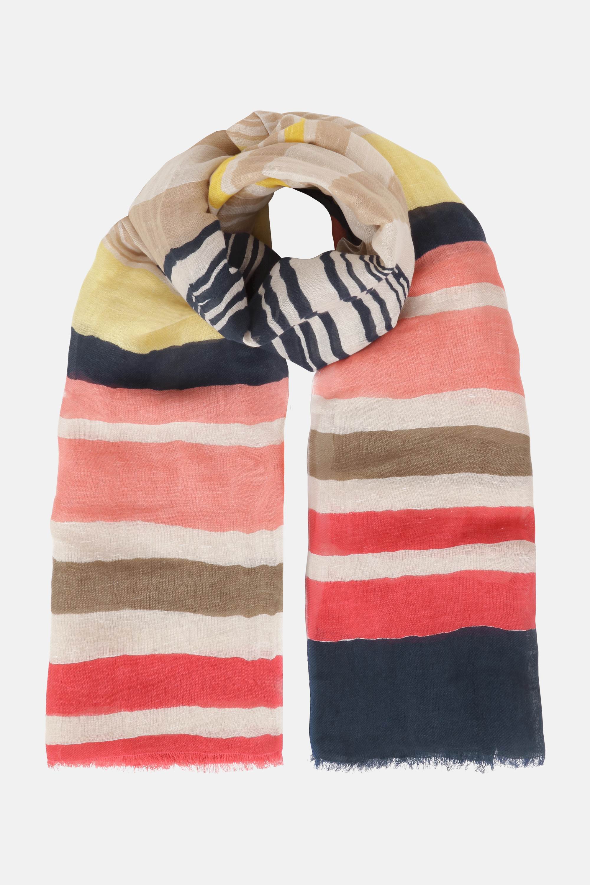 Pañuelo a Rayas - Red Organic Stripe